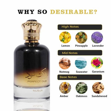 Nusuk Perfect Oud – EDP - Eau de Parfum