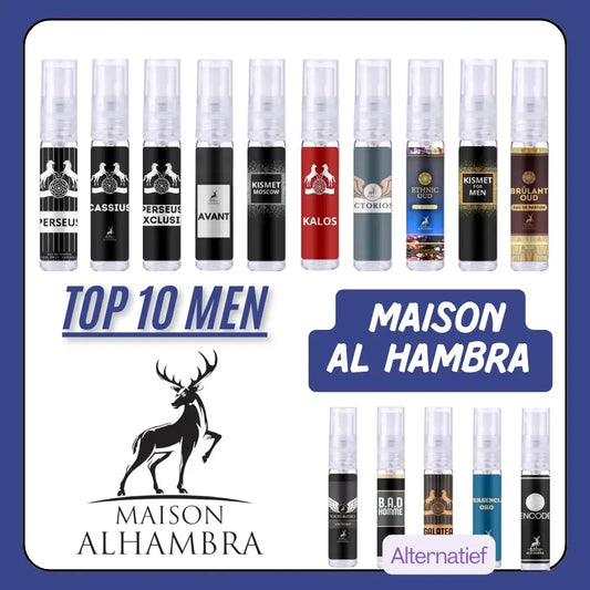 Parfum Testers Maison al Hambra Top 10 - Islamboekhandel.nl