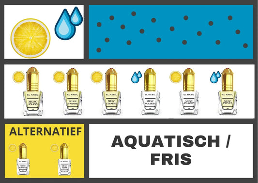Parfumbundel - Fris & Aquatisch - Islamboekhandel.nl