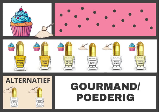 Parfumbundel - Gourmand & Poederig - Islamboekhandel.nl