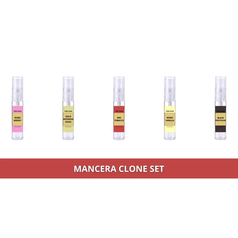 Parfumsample Set - Mancera Dupe - Parfum sample