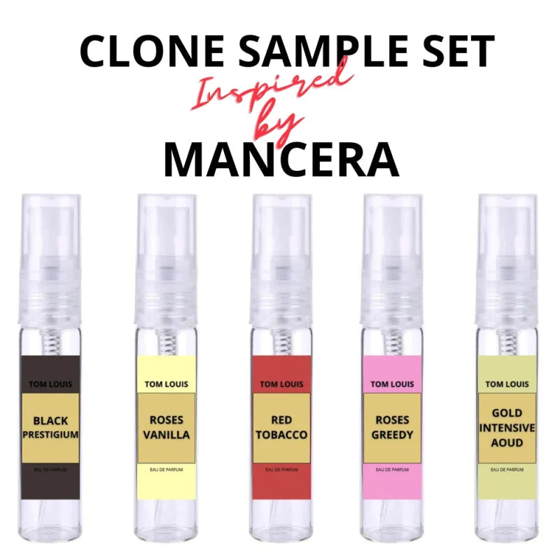 Parfumsample Set - Mancera Dupe - Parfum sample