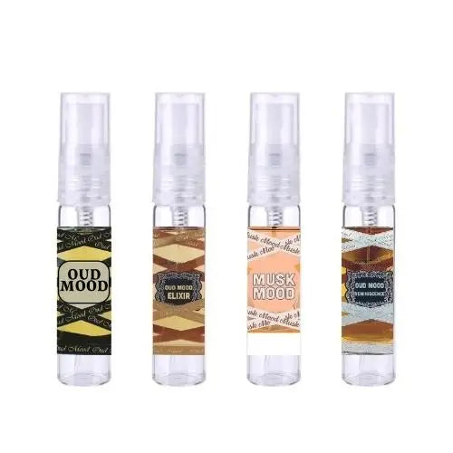 Parfumsample set: oud mood - Islamboekhandel.nl