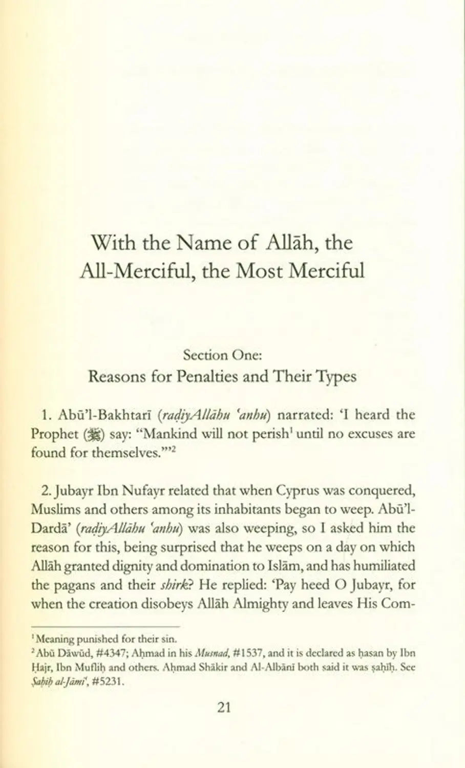 Perished Nations Book of Penalties - Islamboekhandel.nl