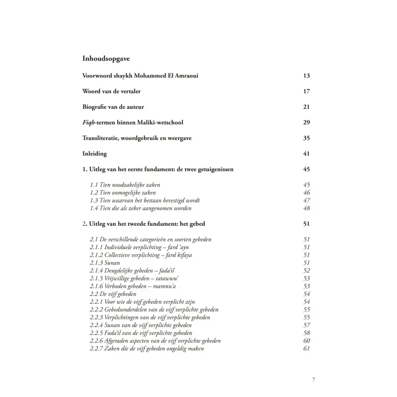 Pilaren van de Islam - Islamboekhandel.nl