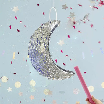 Pinata Maan zilver (decoratie/cadeau) - Islamboekhandel.nl