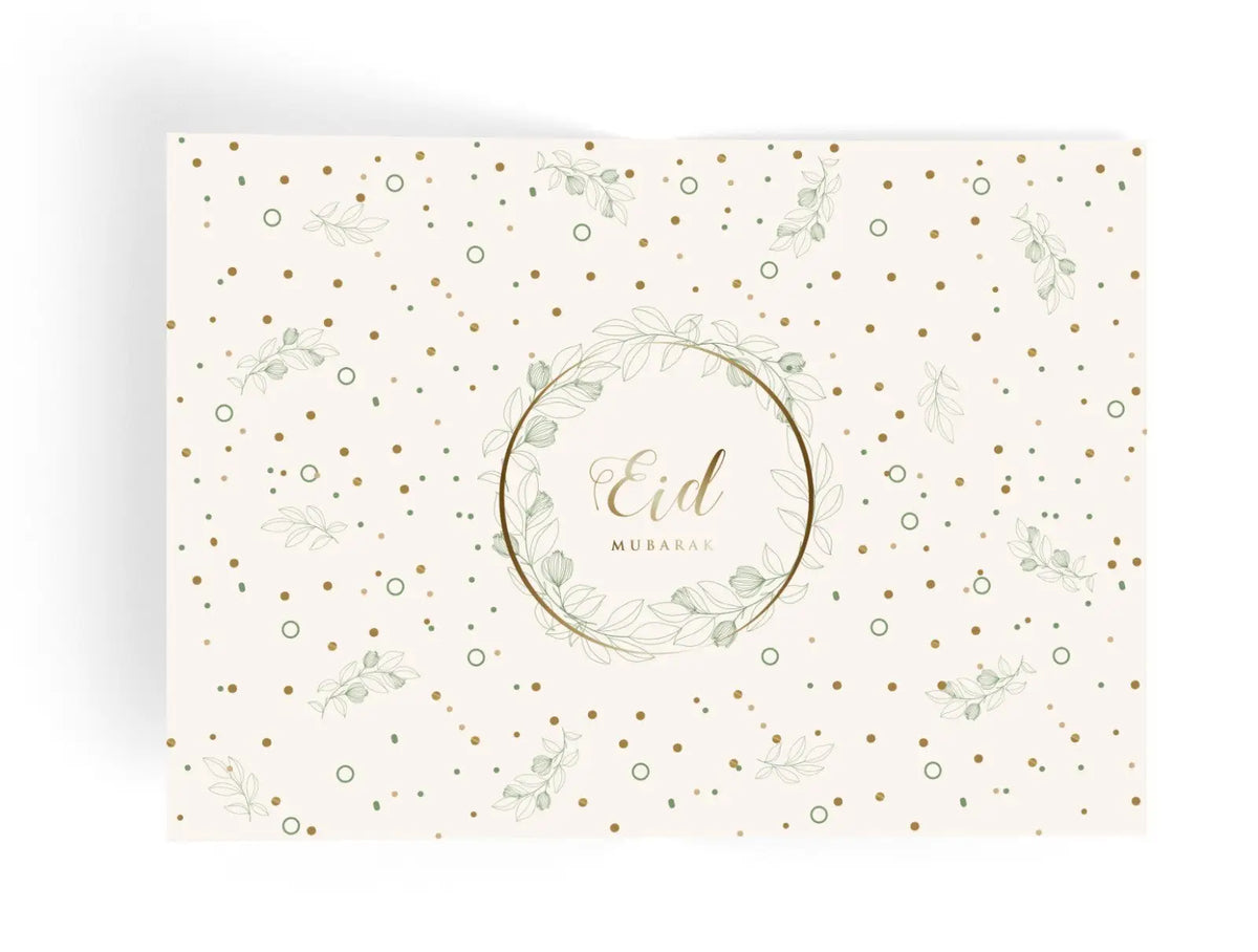 Placemats -Eid leaf (set van 6) - Islamboekhandel.nl