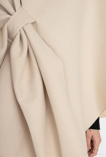 Poncho met strik - Kleding