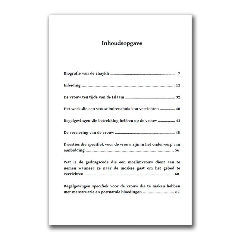 De Positie van de Vrouw in de Islaam - Islamboekhandel.nl