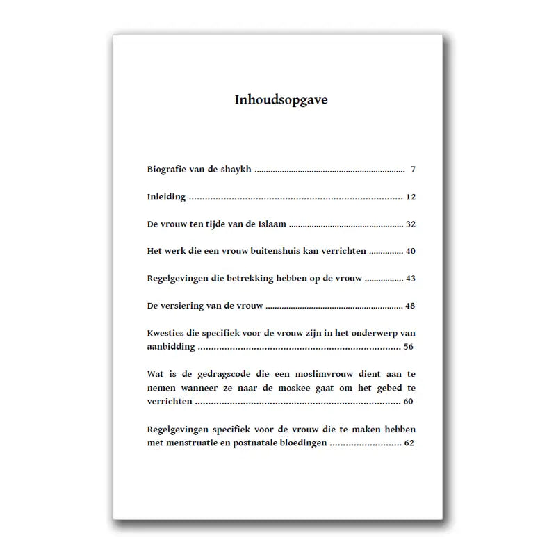 De Positie van de Vrouw in de Islaam - Islamboekhandel.nl