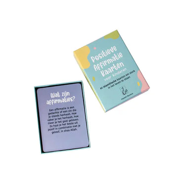Positieve affirmatie kaarten voor Kinderen - Islamboekhandel.nl