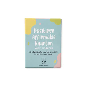 Positieve affirmatie kaarten voor Kinderen - Islamboekhandel.nl