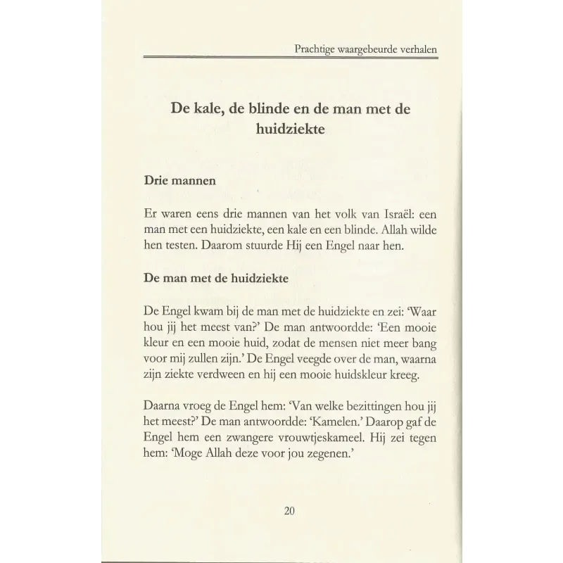 Prachtige waargebeurde verhalen verteld door de Profeet Mohammed - Islamboekhandel.nl
