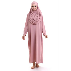 Praktische Gebedskleding/jurk in Tasje - Islamboekhandel.nl