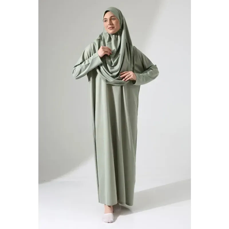 Praktische Gebedskleding/jurk in Tasje - Islamboekhandel.nl