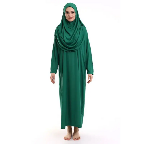 Praktische Gebedskleding/jurk in Tasje - Islamboekhandel.nl
