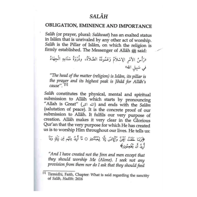 Prayer According to the Sunnah - Engelse Boek