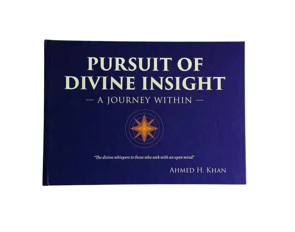 Diepblauw hardcoverboek pursuit of divine insight van ahmed h in product pursuit of divine insight - a journey within
