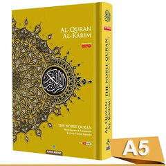Al Quran Al Kareem Maqdis A5 formaat (Word-by-Word Translation Colour Coded Tajweed ) - Islamboekhandel.nl