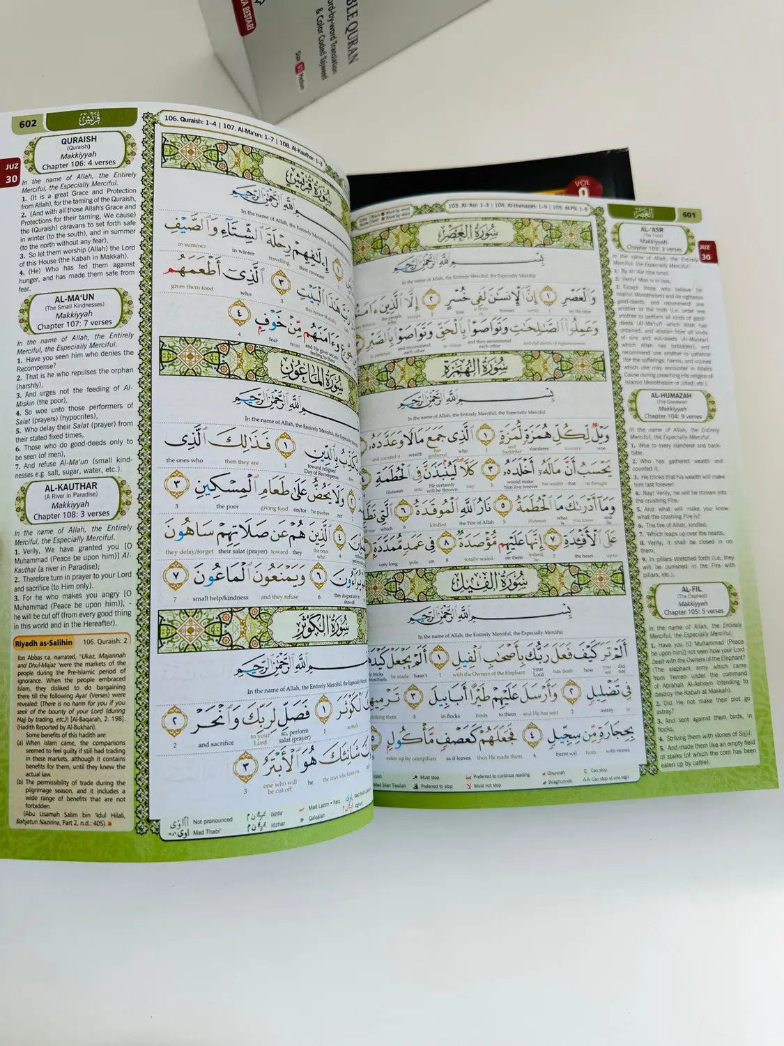 Al Quran Al Kareem Maqdis B5 formaat [10 Volume Edition] - Islamboekhandel.nl