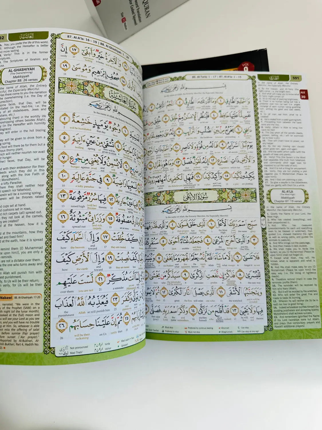 Al Quran Al Kareem Maqdis B5 formaat [10 Volume Edition] - Islamboekhandel.nl