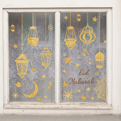 Raamstickers voor Eid/Ramadan - Feestelijke Decoratie