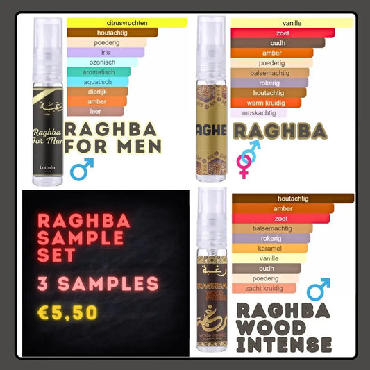 Raghba Sampleset - Islamboekhandel.nl