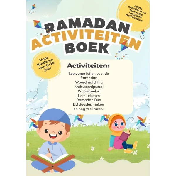 📖 Ramadan Activiteitenboek voor Kinderen – Leerzaam & Leuk! 🌙✨ - Islamboekhandel.nl