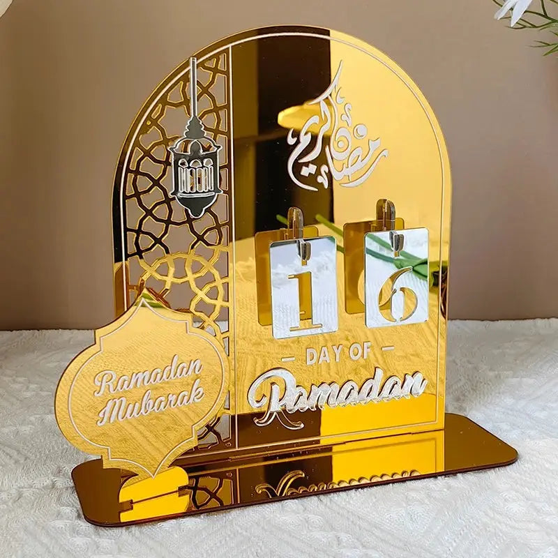 Ramadan aftelkalender acrylaat (verkrijgbaar in meerdere kleuren) - Islamboekhandel.nl