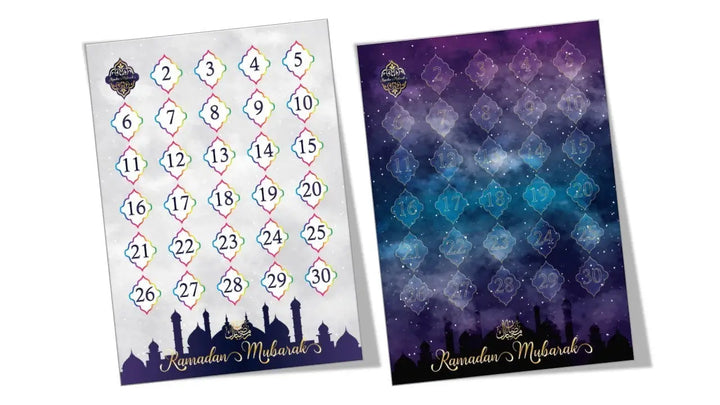 Ramadan aftelkalender (dubbelzijdig) - Islamboekhandel.nl