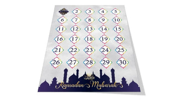 Ramadan aftelkalender (dubbelzijdig) - Islamboekhandel.nl