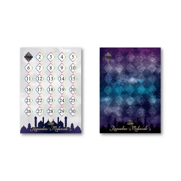 Ramadan aftelkalender (dubbelzijdig) - Islamboekhandel.nl