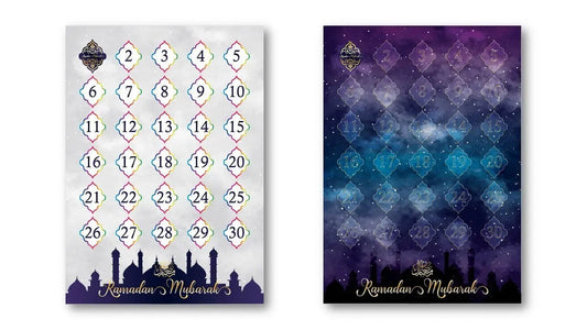 Ramadan aftelkalender (dubbelzijdig) - Islamboekhandel.nl