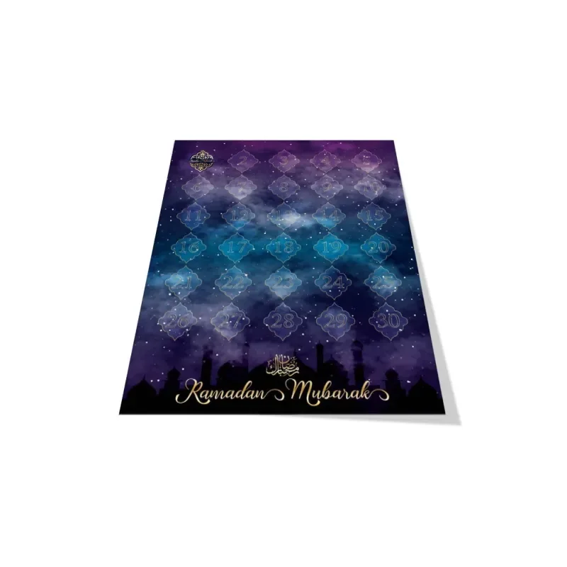 Ramadan aftelkalender (dubbelzijdig) - Islamboekhandel.nl