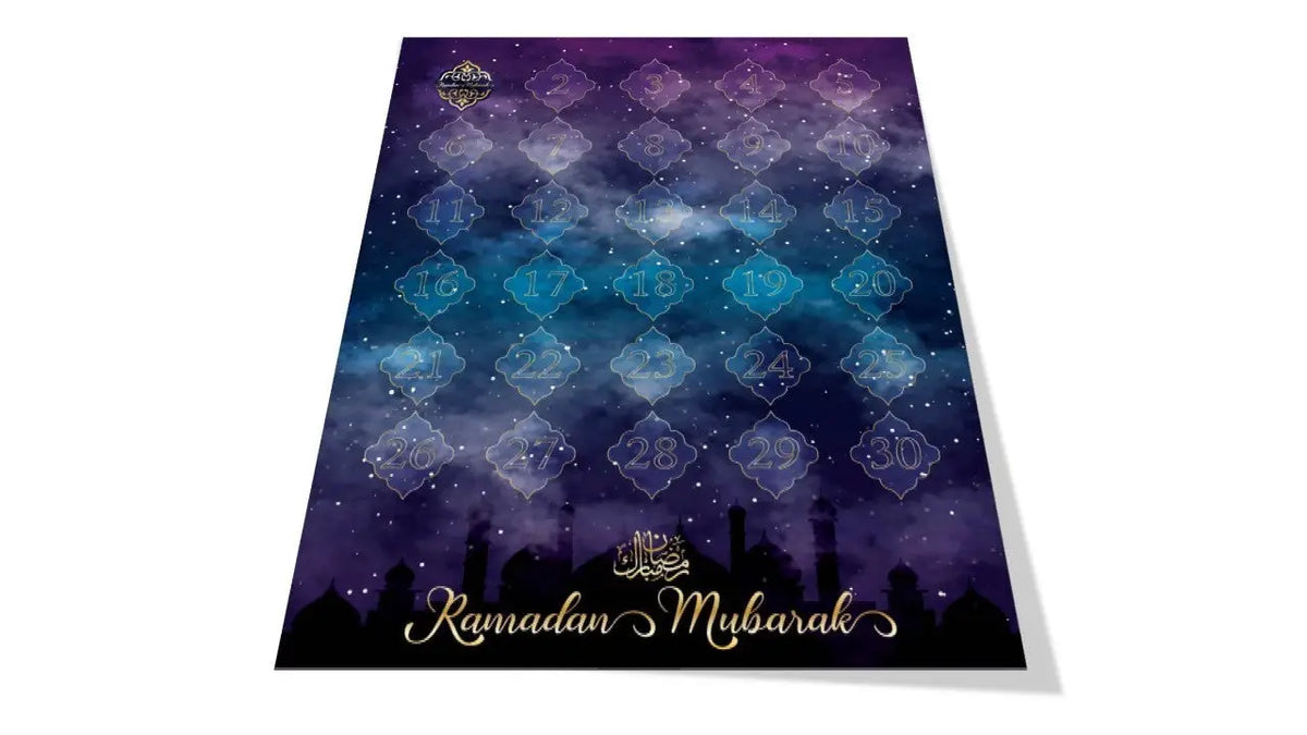 Ramadan aftelkalender (dubbelzijdig) - Islamboekhandel.nl