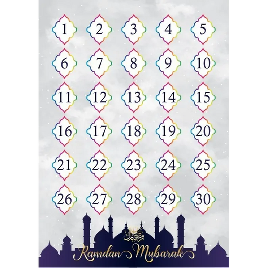 Ramadan aftelposter dubbelzijdig I-Creations