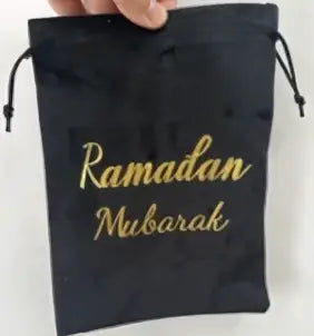 Ramadan cadeautasje (verkrijgbaar in zwart of wit) - Islamboekhandel.nl