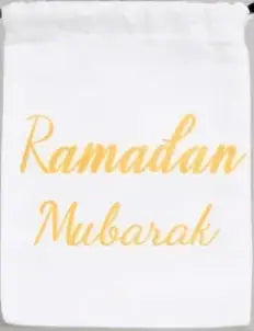 Ramadan cadeautasje (verkrijgbaar in zwart of wit) - Islamboekhandel.nl
