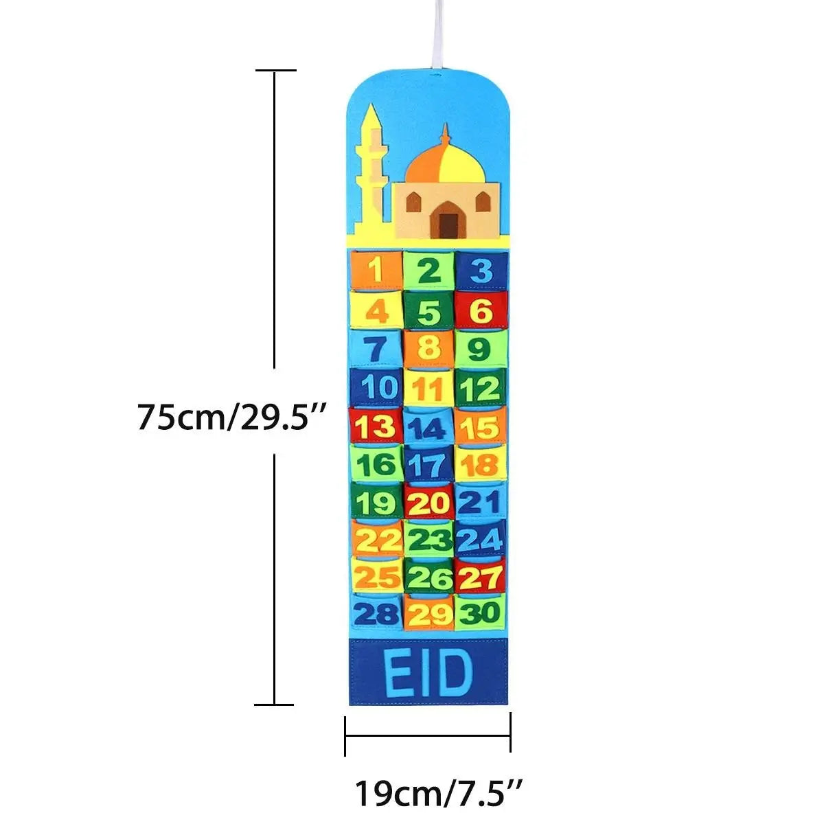 Ramadan -Eid kalender kleurtjes - Islamboekhandel.nl