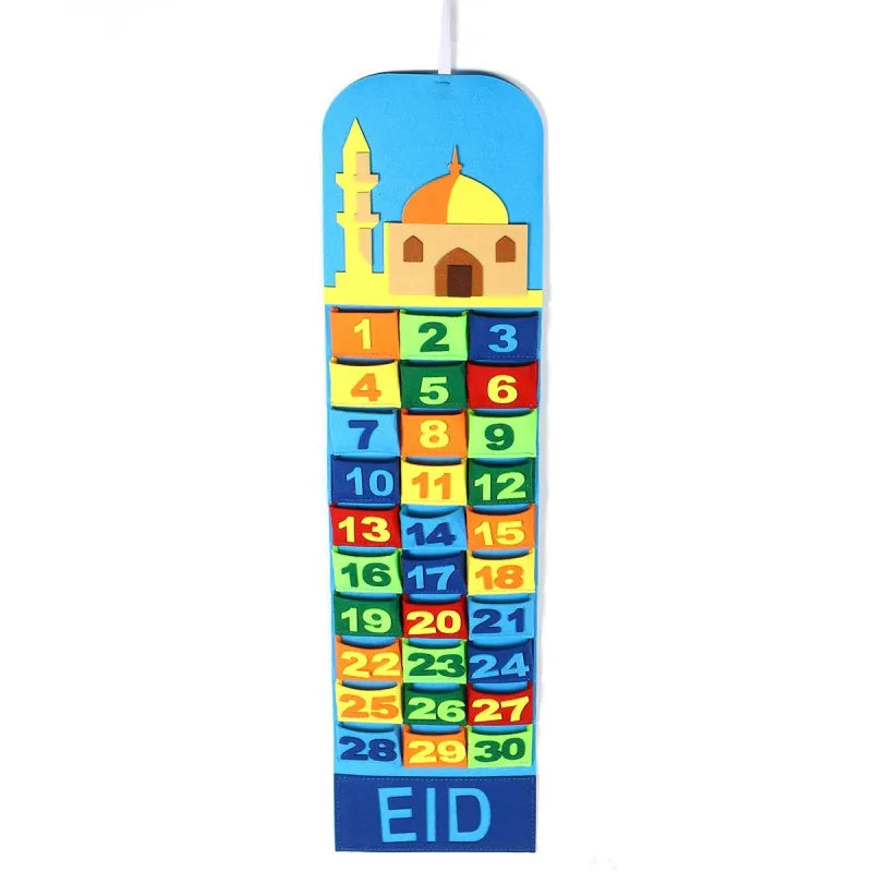 Ramadan -Eid kalender kleurtjes Islamboekhandel.nl