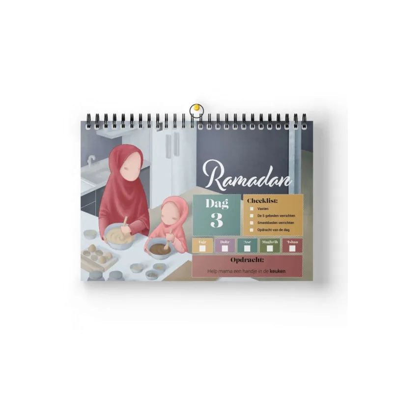 Ramadan kalender voor kids Hadieth Benelux