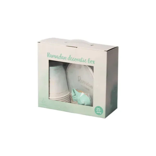 Ramadan Mubarak decoratie box - Islamboekhandel.nl