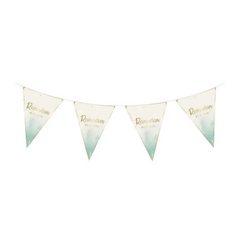 Ramadan mubarak slinger mint - Islamboekhandel.nl