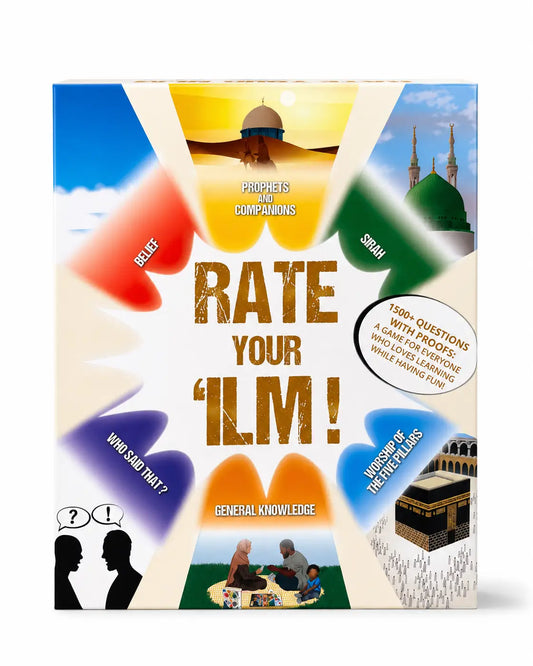 Rate Your ‘Ilm! islamitisch kennisspel – doos