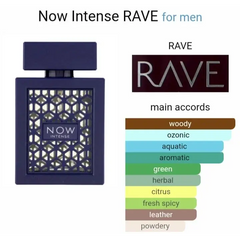 Rave Now Intense Blauw – EDP - Eau de Parfum