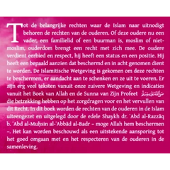 De rechten van de Ouderen in de Islam - Islamboekhandel.nl