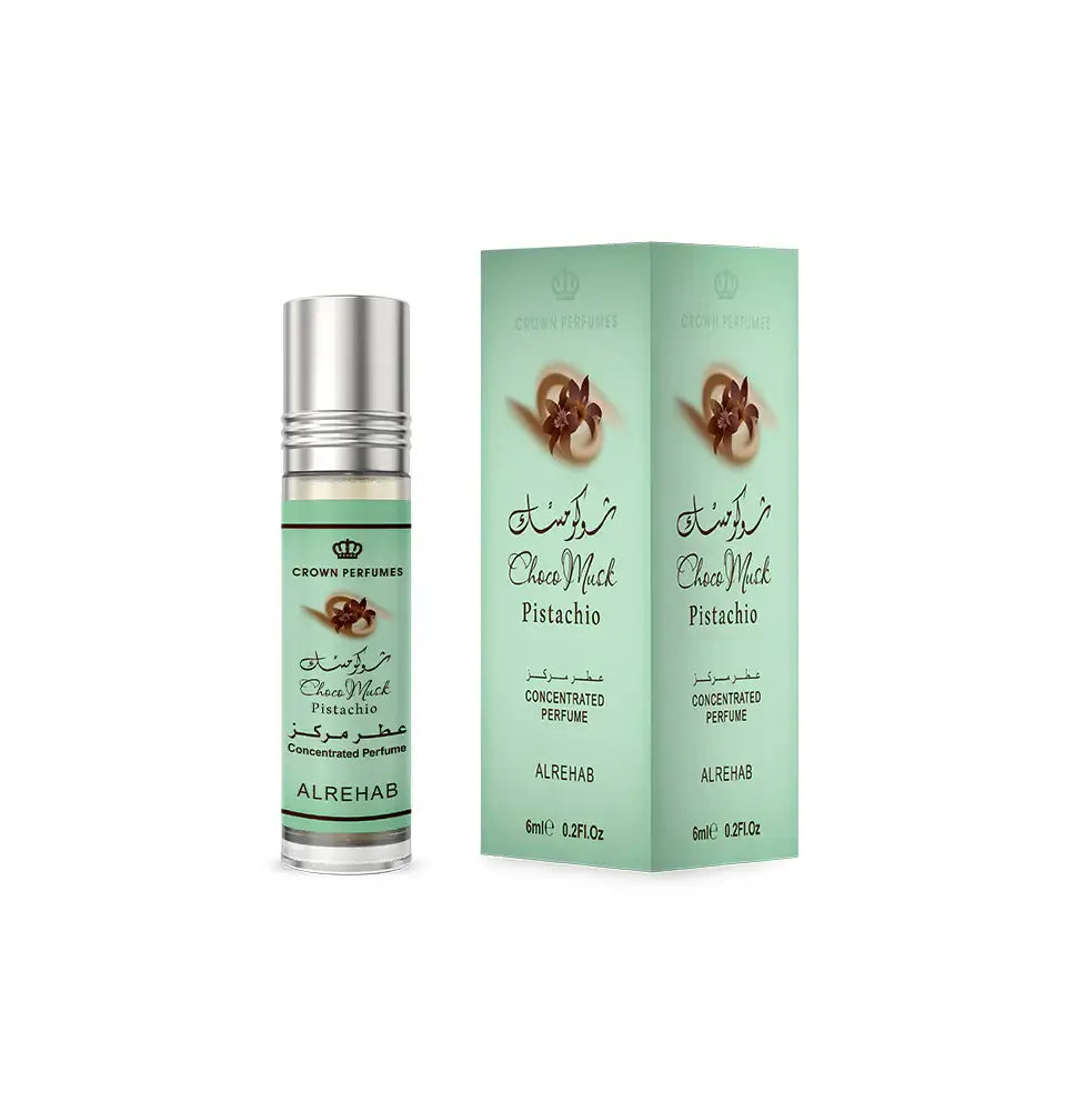 Al-Rehab Parfumolie Chocomusk Pistachio - Islamboekhandel.nl