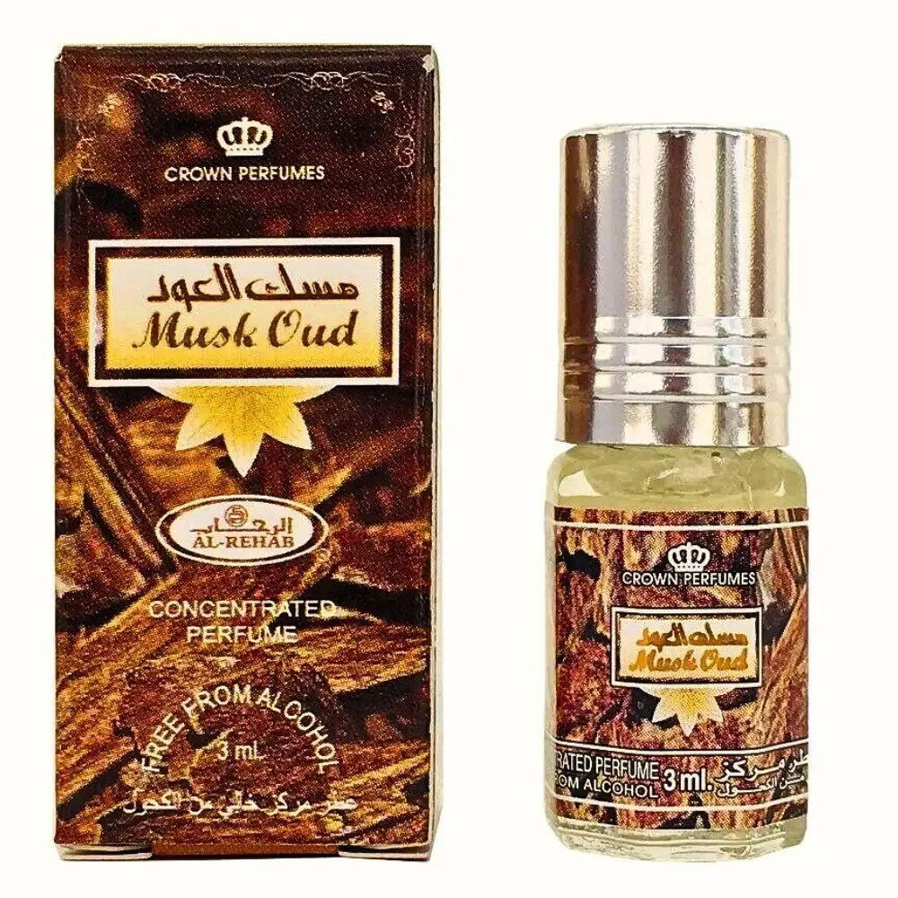 Al-Rehab Parfumolie Musk Oud - Islamboekhandel.nl