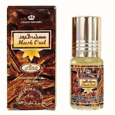 Al-Rehab Parfumolie Musk Oud - Islamboekhandel.nl