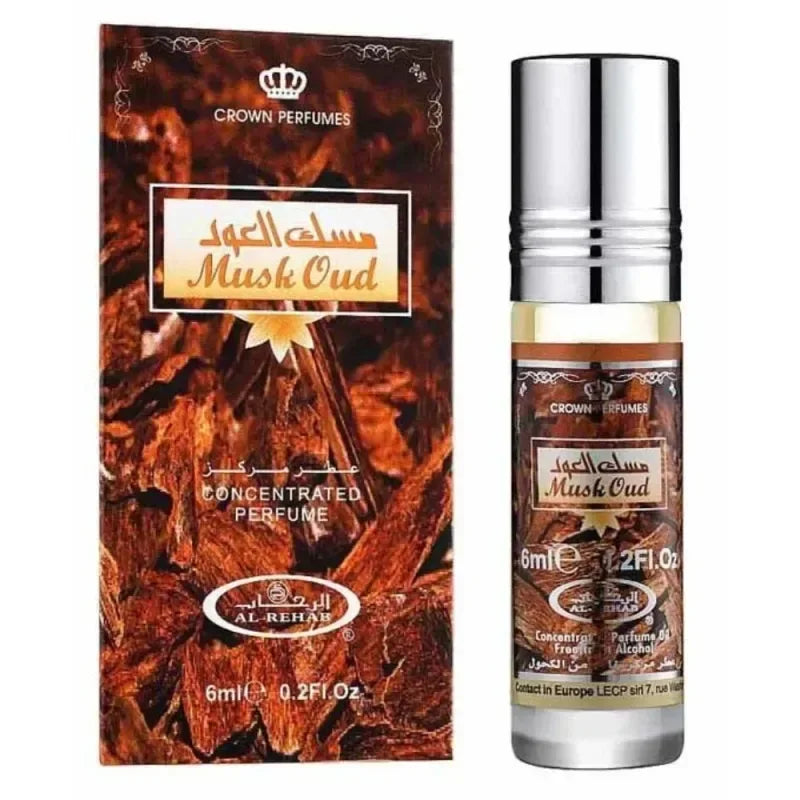 Al-Rehab Parfumolie Musk Oud - Islamboekhandel.nl